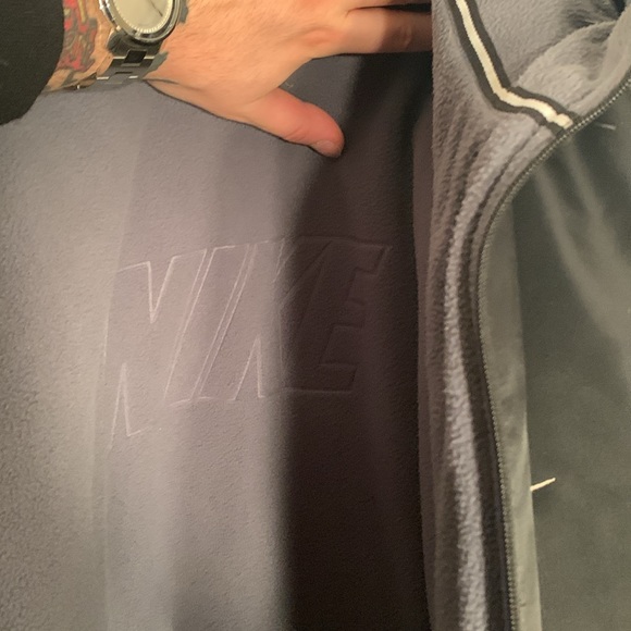 Vintage 90’s Black Nike Puffer / Performance Jacket Size XL - Picture 10 of 12